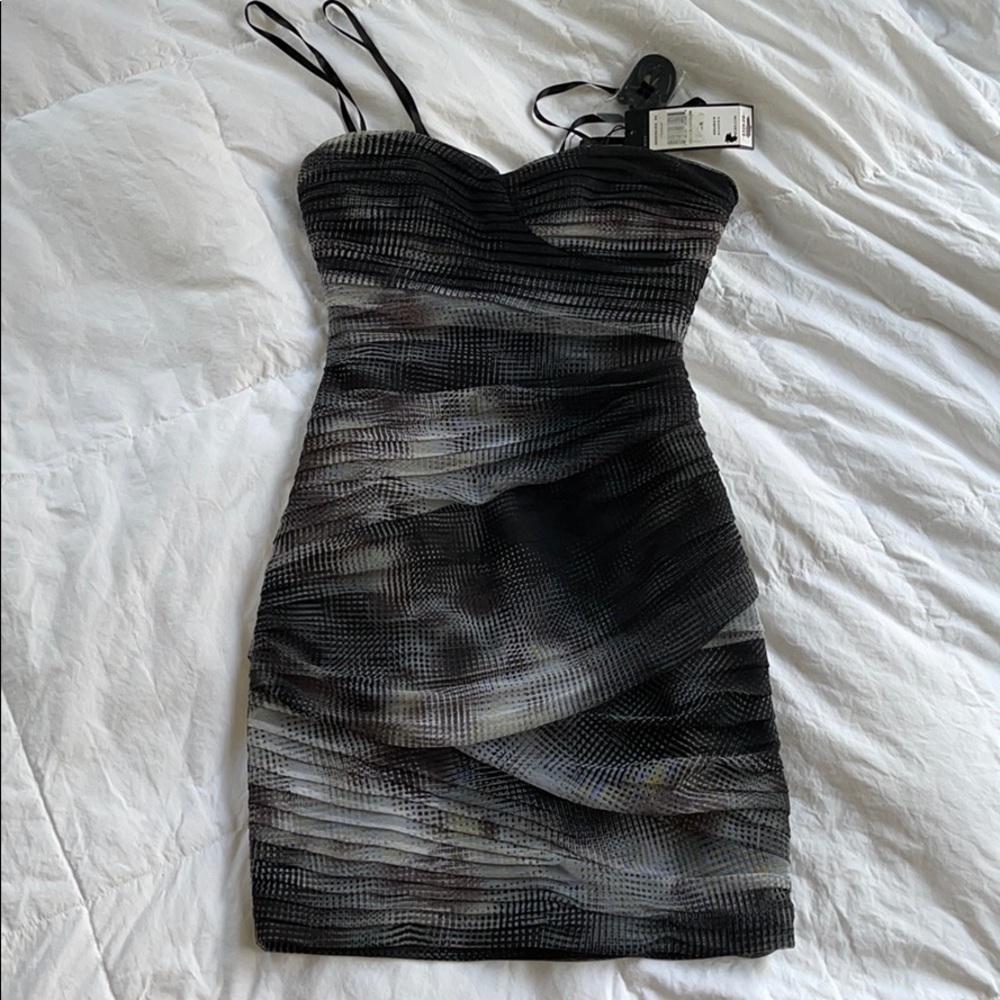 BCBGMaxazaria strapless mini dress size 0